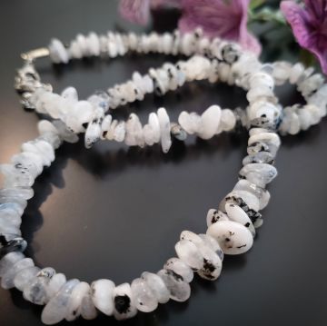 Aytaşı Ham Taş Dizi Kolye