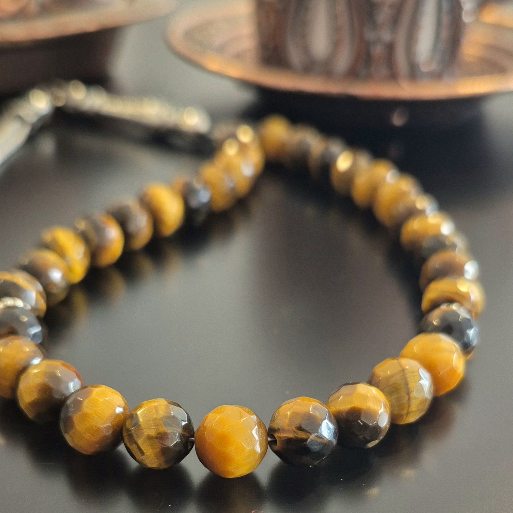 Faset Kesim Kaplangözü Taşlı 33'lük Tesbih