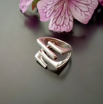 Tasarım Gümüş Yüzük