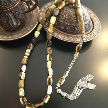 Usta İşçilikli Kapsül Kesim 33' lük Sıkma Tasarım Tesbih