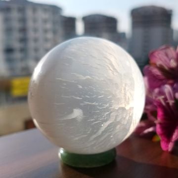 Selenit Taşı Küre 6cm