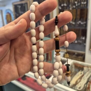 Usta İşi Kuka Ve Sıkma İmameli 33 lük Beyzi Kesim Tesbih