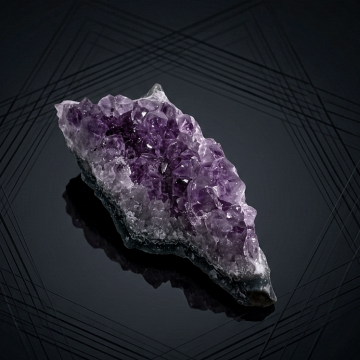 Ametist Doğal Kayaç