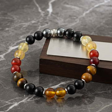 Topraklama, Uyum ve Denge Temalı Doğal Taş Bileklik