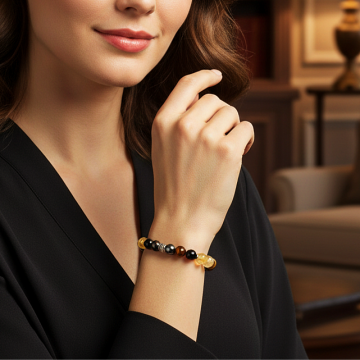 Topraklama, Uyum ve Denge Temalı Doğal Taş Bileklik