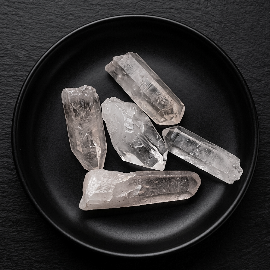 Kristal Kuvars Taşı Kazık Kütle