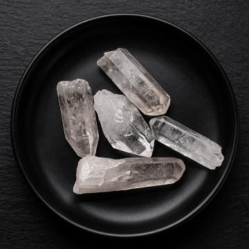 Kristal Kuvars Taşı Kazık Kütle