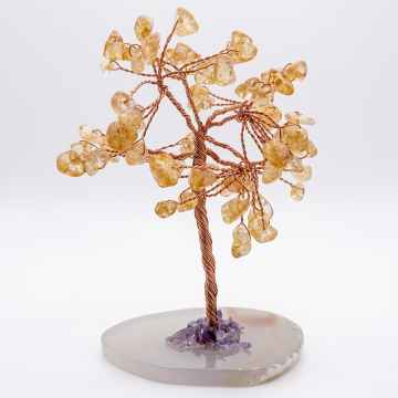 Sitrin Doğal Taş Ağaç