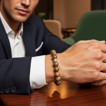 Unakit Doğal Taş Bileklik