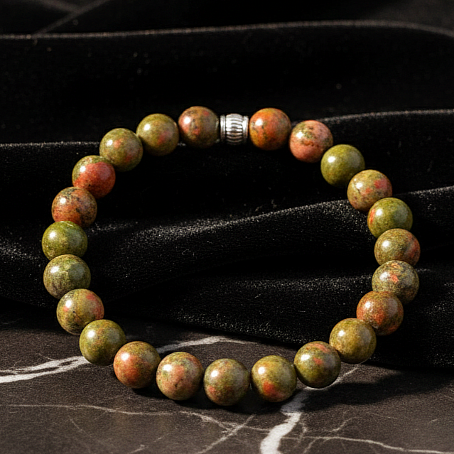 Unakit Doğal Taş Bileklik