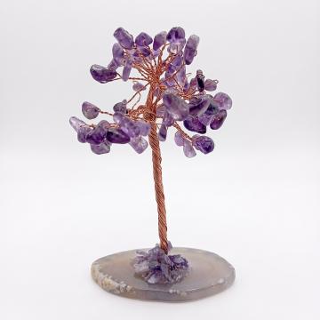 Ametist Doğal Taş Ağaç