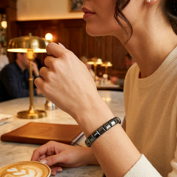 Hematit Taşı Bileklik - Denge ve Topraklanma Temalı