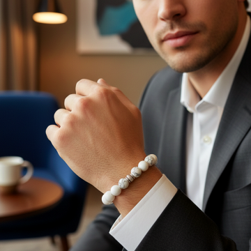 Havlit (Hovlit) Doğal Taş Bileklik