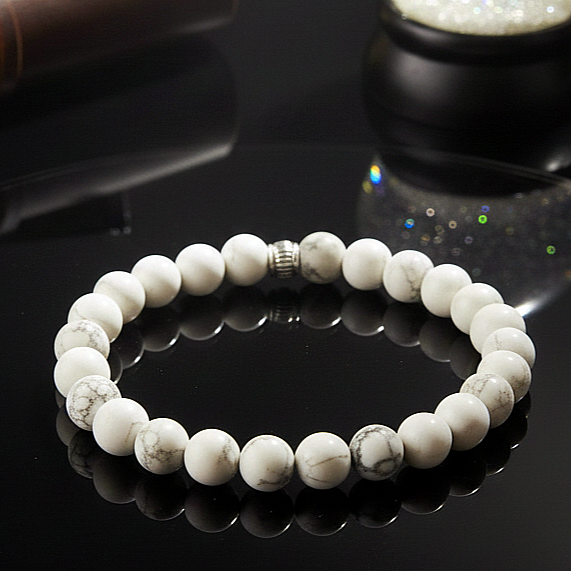 Havlit (Hovlit) Doğal Taş Bileklik