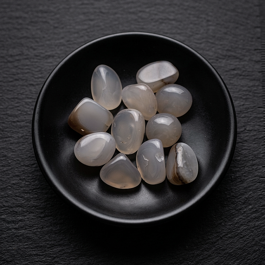 Mavi Kalsedon Kütle - Küçük Boy