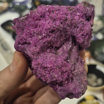 Ham Druzy Yakut Oluşumu Parça