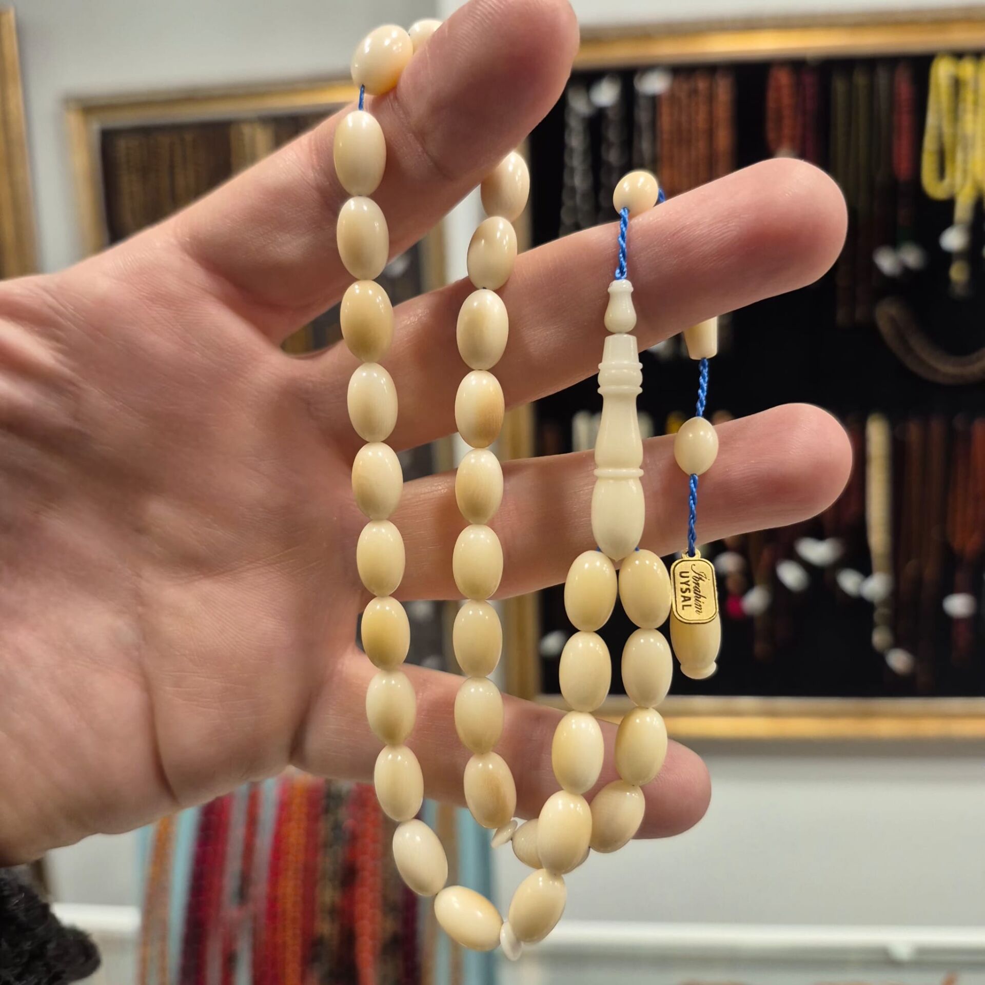 Beyzi Kesim Usta İşi 33 lük Narçıl Tesbih