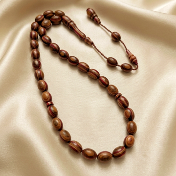 Arpa Kesim Kafur Ağacı 33 lük Tesbih 6x9