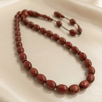 Arpa Kesim Kafur Ağacı 33 lük Tesbih 6x9