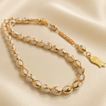 Arpa Kesim Mineli Zamak 33 lük Tesbih