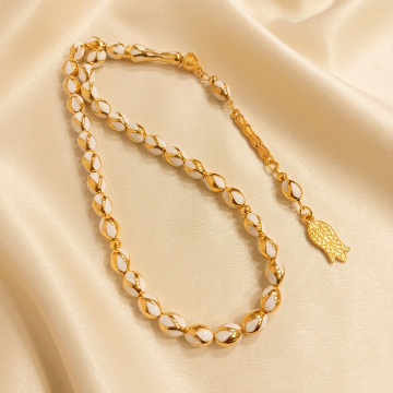 Arpa Kesim Mineli Zamak 33 lük Tesbih