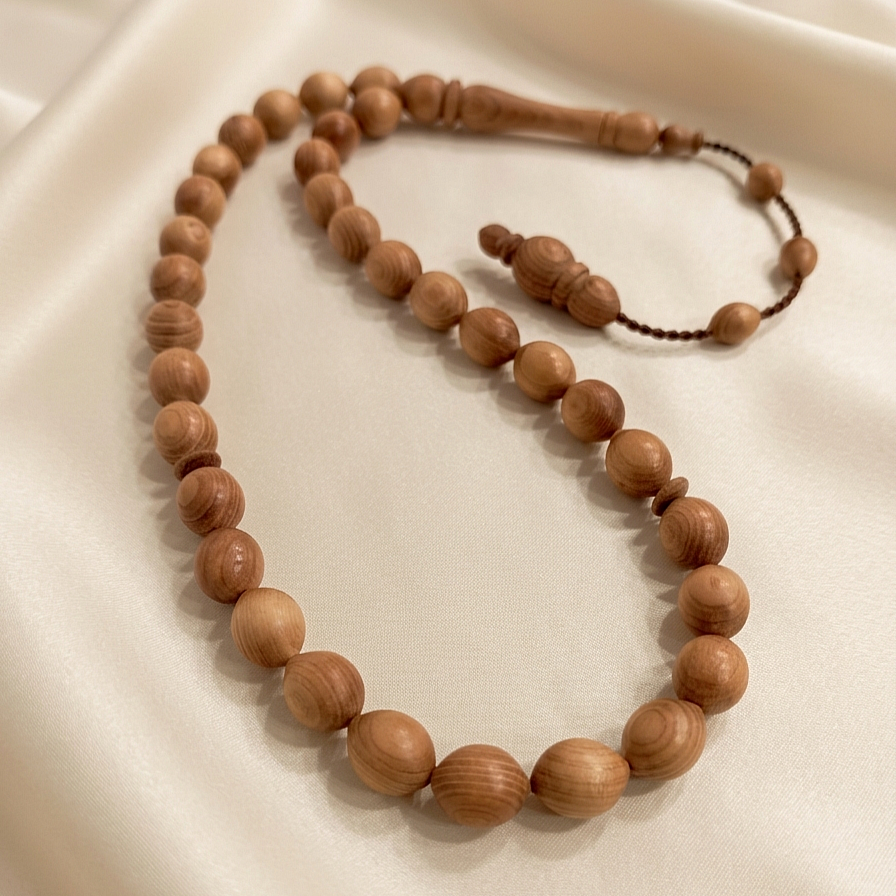 Arpa Kesim Ardıç Ağacı 33 lük Tesbih