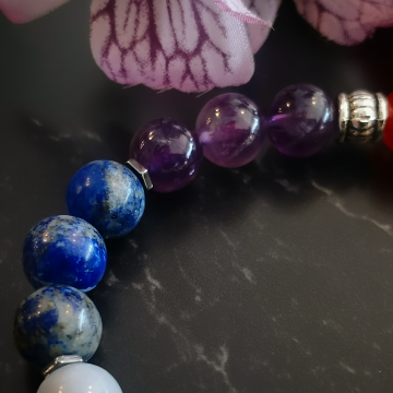 7 Çakra Doğaltaş Bileklik - Enerji, Denge ve Uyum Temalı