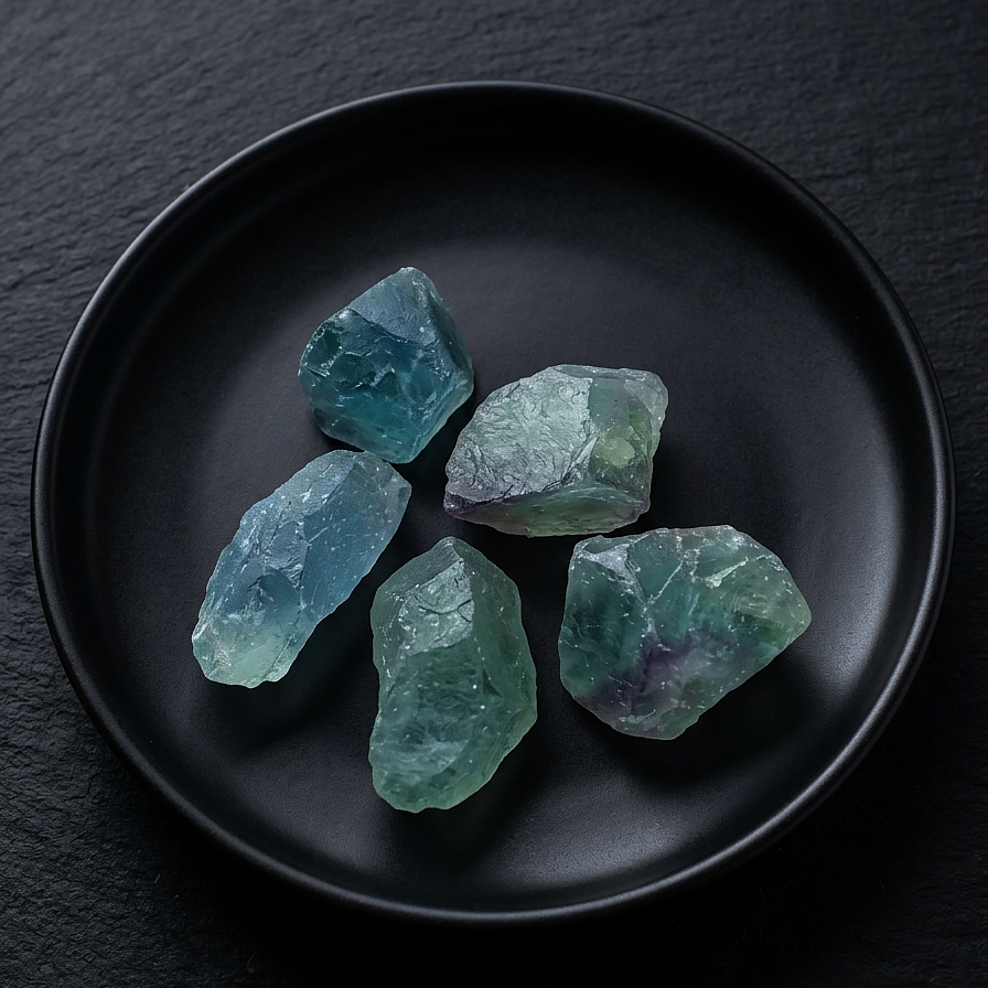 Ham Yeşil Florit Kütle