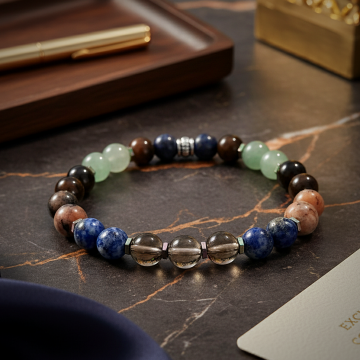 Enerjisel ve Uyum Doğal Taş Bileklik