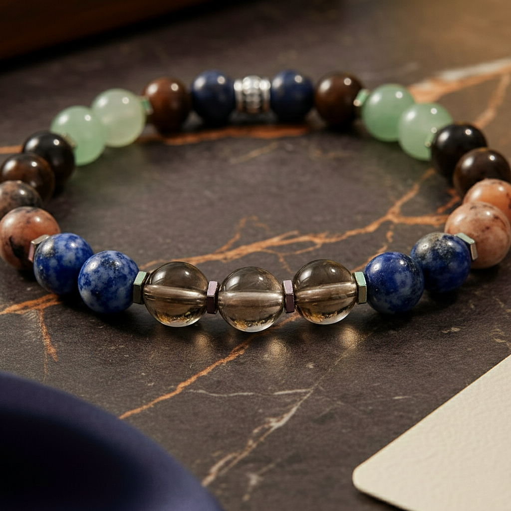 Enerjisel ve Uyum Doğal Taş Bileklik