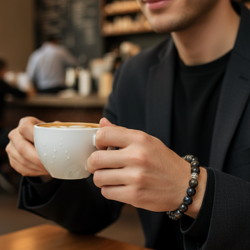 İyolit (Su Safiri) Doğal Taş Bileklik