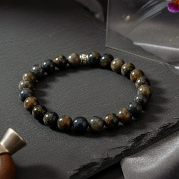 İyolit (Su Safiri) Doğal Taş Bileklik