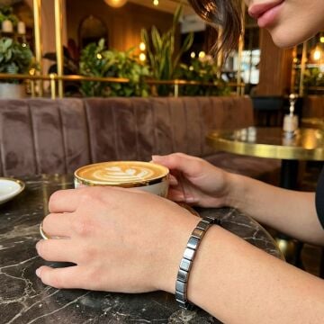 Hematit Taşı Bileklik - Denge ve Topraklanma Temalı