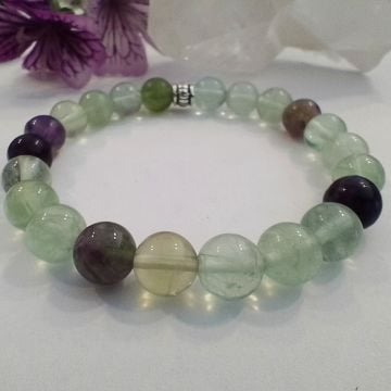 Florit Taşı Doğaltaş Bileklik