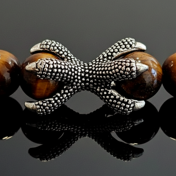 Faset Kesim Kaplangözü Pençe Tasarım Doğal Taş Bileklik