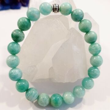 Amazonit Doğal Taş Bileklik