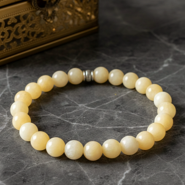 Aragonit Doğal Taş Bileklik