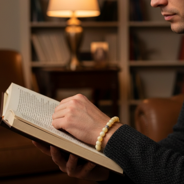 Aragonit Doğal Taş Bileklik