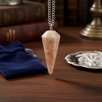 Güneş Taşı Doğal Taş Pandül Sarkaç