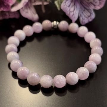 Kunzit Doğal Taş Bileklik