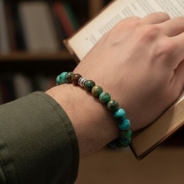 Turkuaz (Firuze) Doğal Taş Bileklik