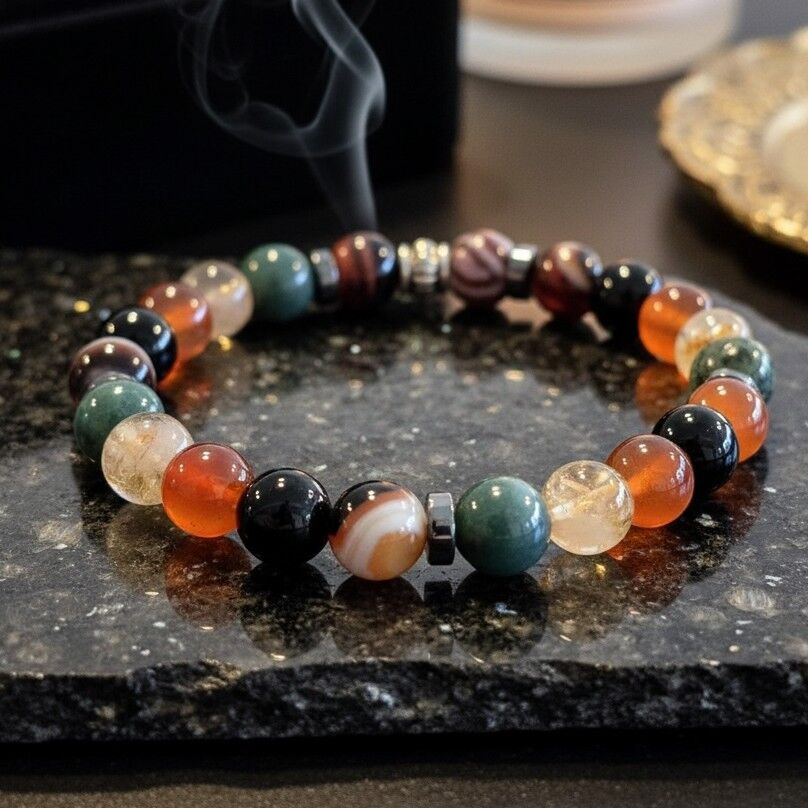 Bolluk ve Nazar Doğal Taş Bileklik