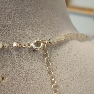Labradorit Tasarım Gümüş Kolye