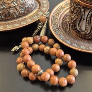 Küre Kesim Gül Ağacı 33 lük Tesbih