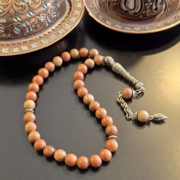 Küre Kesim Gül Ağacı 33 lük Tesbih