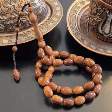 Beyzi Kesim Kuka Ağacı 33 lük Tesbih