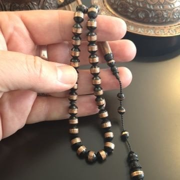 Bakır işlemeli Kuka Ağacı Tespih