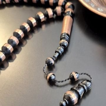 Bakır işlemeli Kuka Ağacı Tespih