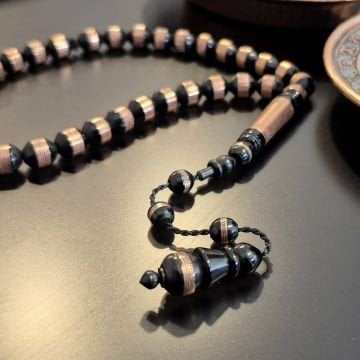 Bakır işlemeli Kuka Ağacı Tespih