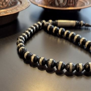 Pirinç işlemeli Kuka Ağacı Tespih